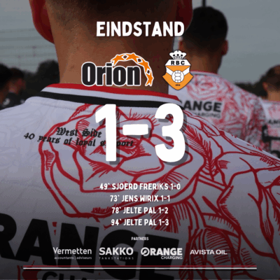 🔴 RBC wint strijd om derde plek van Orion