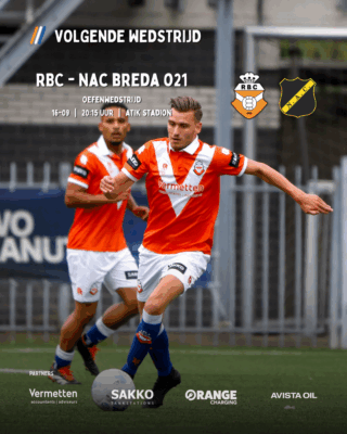 🔴 RBC SPEELT OEFENWEDSTRIJD TEGEN NAC BREDA O21