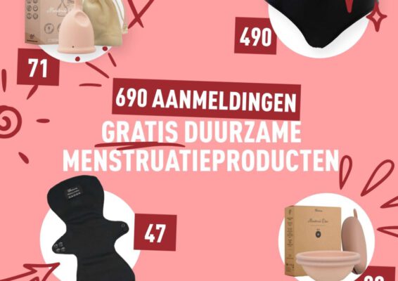 π·π± CAMPAGNE DUURZAME MENSTRUATIEPRODUCTEN IN ROOSENDAAL GROOT SUCCES