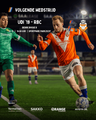 RBC SLUIT EERSTE SEIZOENSHELFT AF MET UITWEDSTRIJD TEGEN UDI’19
